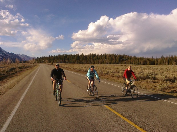 Biking in Grand Teton National Park